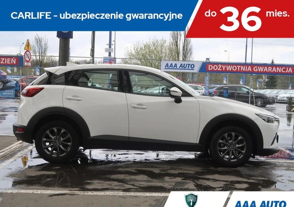 Mazda CX-3 cena 74000 przebieg: 86486, rok produkcji 2018 z Kruszwica małe 106